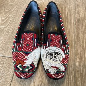 Donald j. Pliner Beaded Dog Shoes - size 8